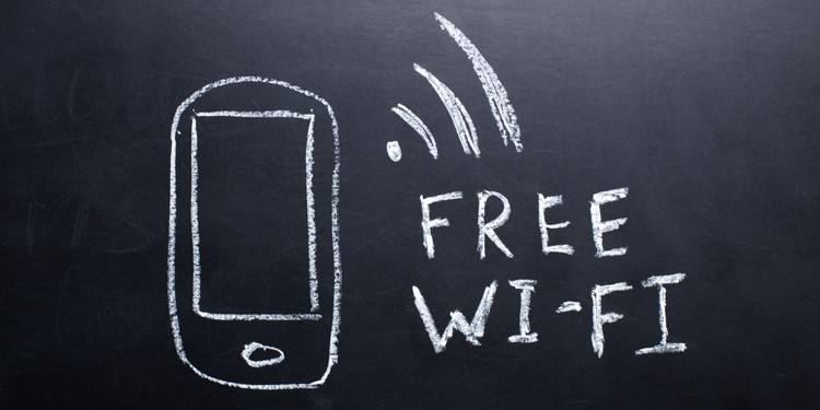 Toename van gratis Wi-Fi netwerken