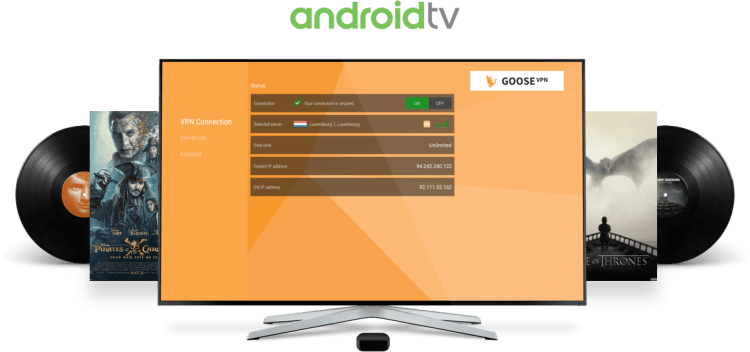 Android tv goose